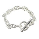 エルメス HERMES シェーヌダンクルGM ブレスレット 16コマ ブレスレット アクセサリー シルバー925 シルバー系 【中古】