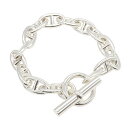 エルメス HERMES シェーヌダンクルGM 15コマ ブレスレット アクセサリー シルバー925 シルバー系 【中古】