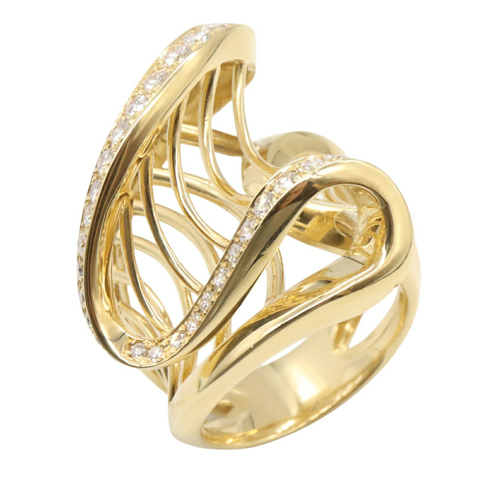 ジュエリー JEWELRY 菊池伊佐子 リング リング・指輪 ジュエリー K18（イエローゴールド） ダイヤモンド クリア系 菊池伊佐子 【中古】