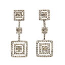 ジュエリー JEWELRY ダイヤモンド ピアス ピアス ジュエリー K18WG(ホワイトゴールド) ダイヤモンド クリア系 ダイヤ 5.4g 【中古】