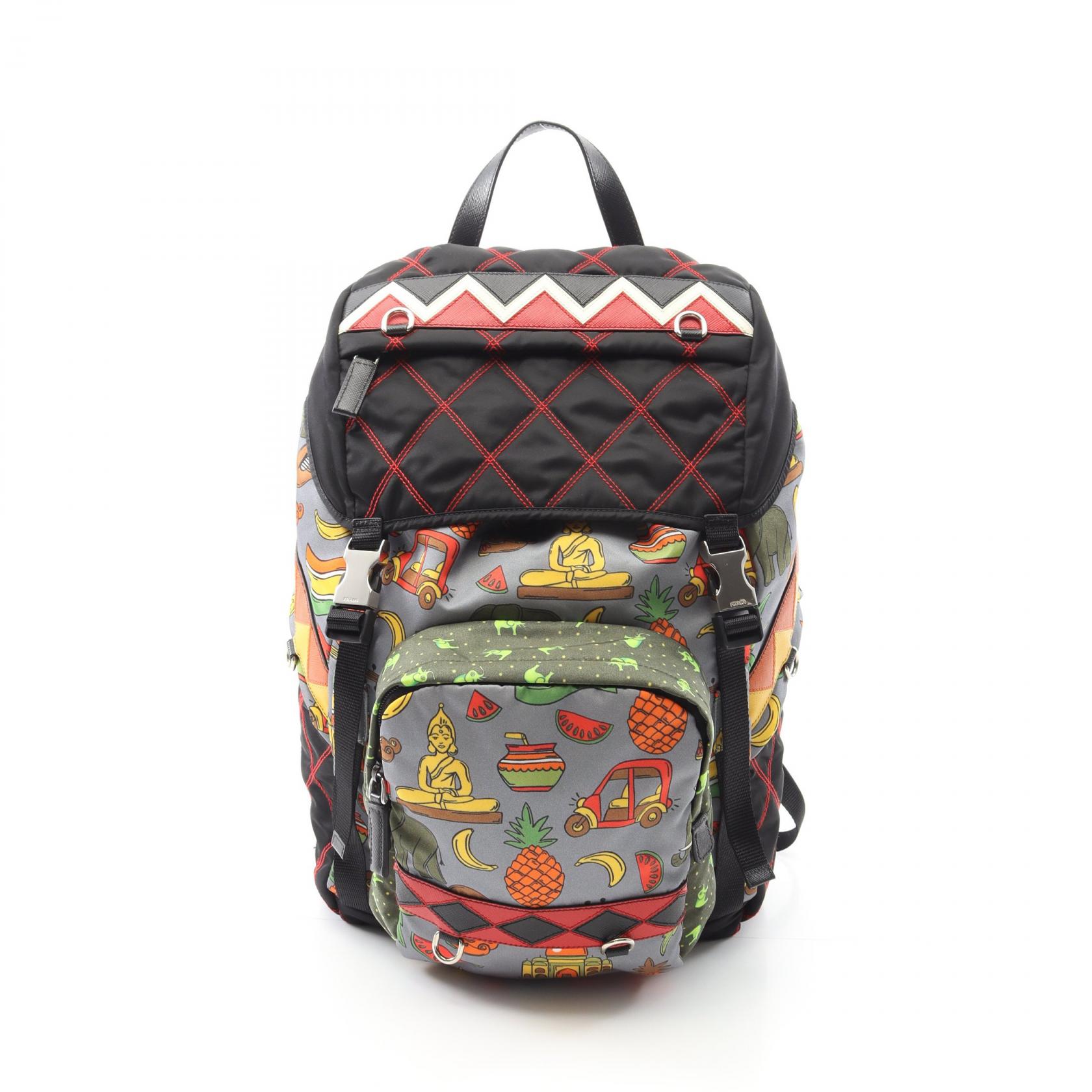 PRADA SPORT リュック バックパック ナイロン グレー 楽天市場】PRADA プラダ バックパック(カラーグレー)(バッグ