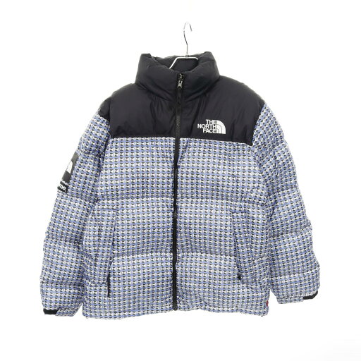 ザ・ノースフェイス THE NORTH FACE THE NORTH FACE × Supreme Studded Nuptse ダウンジャケット 衣料品 アウター ナイロン ブラック系 / ブルー系 ND421001 【中古】 ザ・ノースフェイス THE NORTH FACE THE NORTH FACE × Supreme Studded Nuptse ダウンジャケット 衣料品 アウター ナイロン ブラック系 / ブルー系 ND421001 【中古】