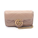 グッチ GUCCI GGマーモント スーパーミニバッグ ショルダーバッグ バッグ レザー ピンク系 476433DTDCT5729 【新品】