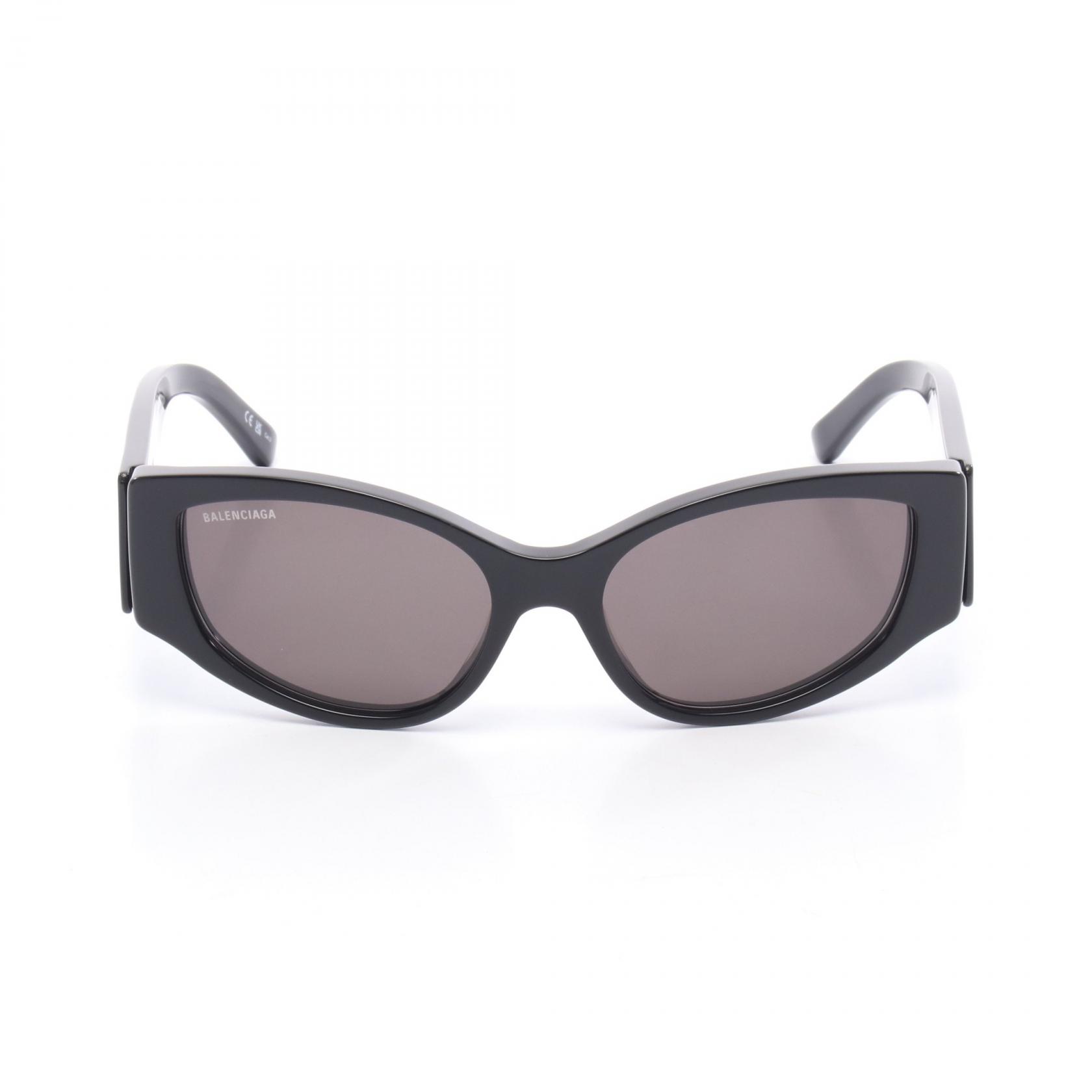 バレンシアガ BALENCIAGA サングラス 衣料品 プラスチック ブラック系 BB0258S-001 【新品】