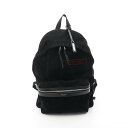サンローラン SAINT LAURENT シティ リュックサック バックパック バッグ コーデュロイ ブラック系 【中古】(4)