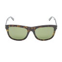 グッチ GUCCI サングラス サングラス 衣料品 プラスチック グリーン系 ハバナ GG1444S-002/INT/SUN 【中古】