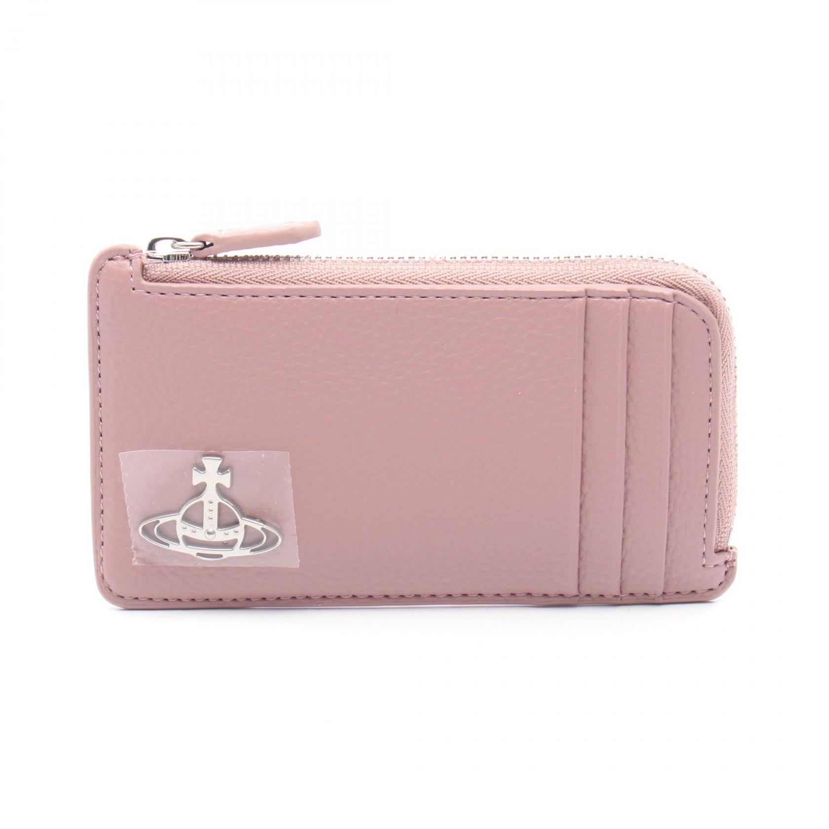 ヴィヴィアンウエストウッド Vivienne Westwood オーブ コインケース 財布 レザー ピンク系 5402000HWS000DG402 【中古】