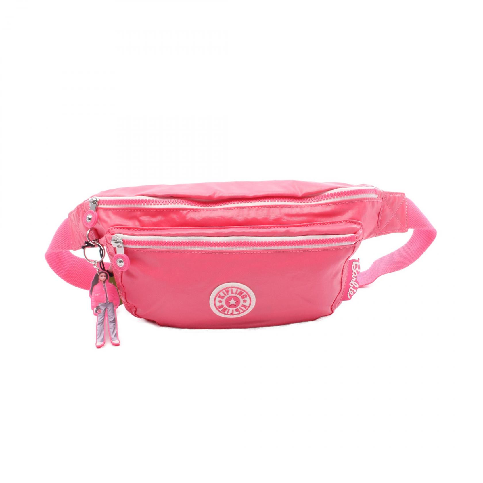 キプリング Kipling kipling × Barbie YASEMINA ウエストバッグ バッグ ナイロン ピンク系 I7625-B1R 【新品】