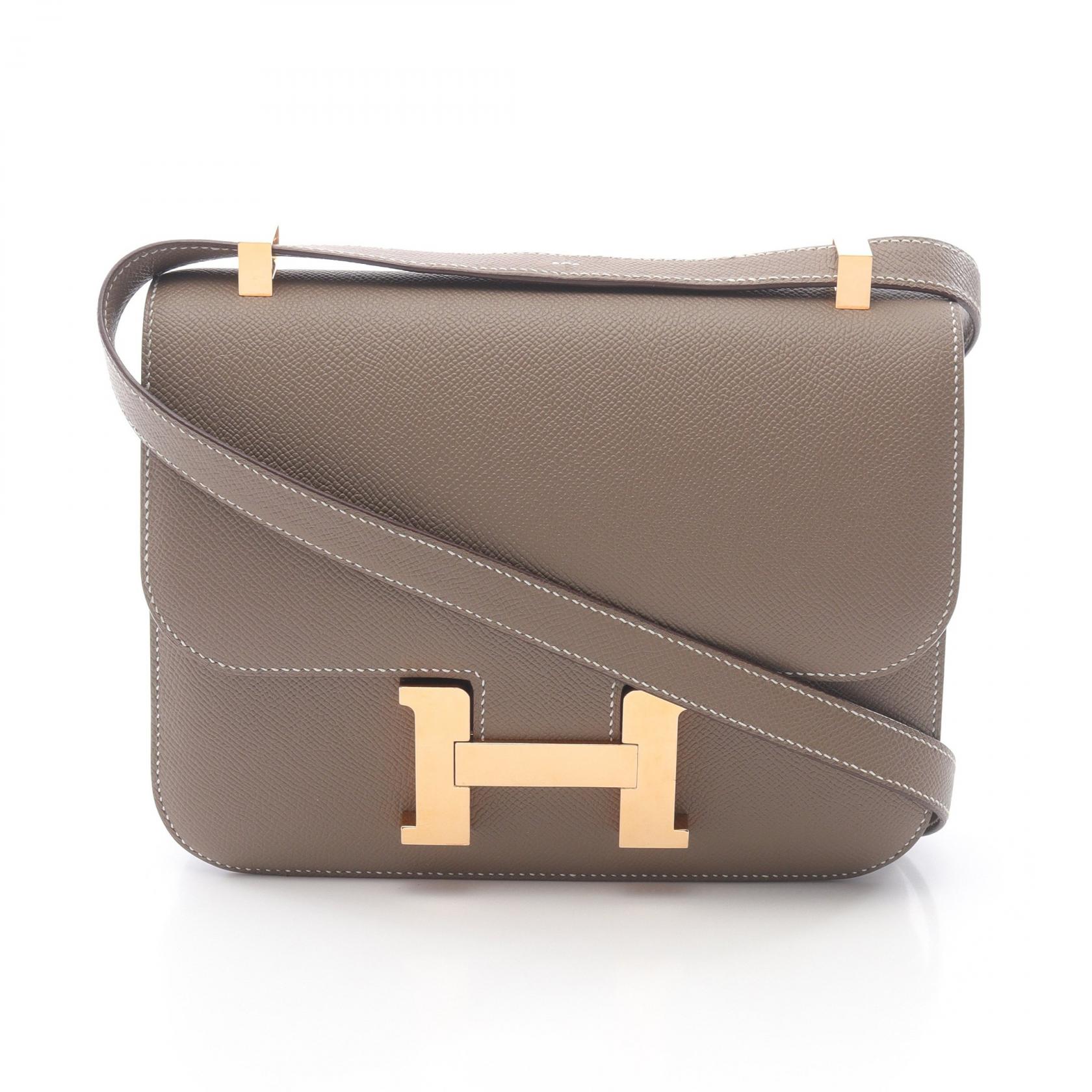 エルメス HERMES コンスタンス24 エトゥープ ショルダーバッグ バッグ ヴォーエプソン ヴォーエプソン ブラウン系 【中古】のサムネイル