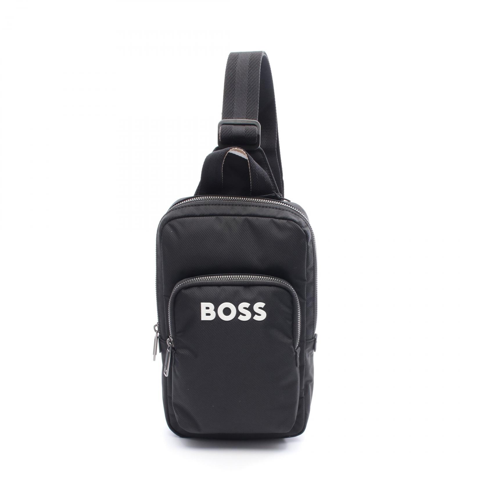 ボス BOSS Catch 3.0 Monostrap ウエストバッグ ボディバッグ バッグ ナイロン ブラック系 HG50548221001 【新品】