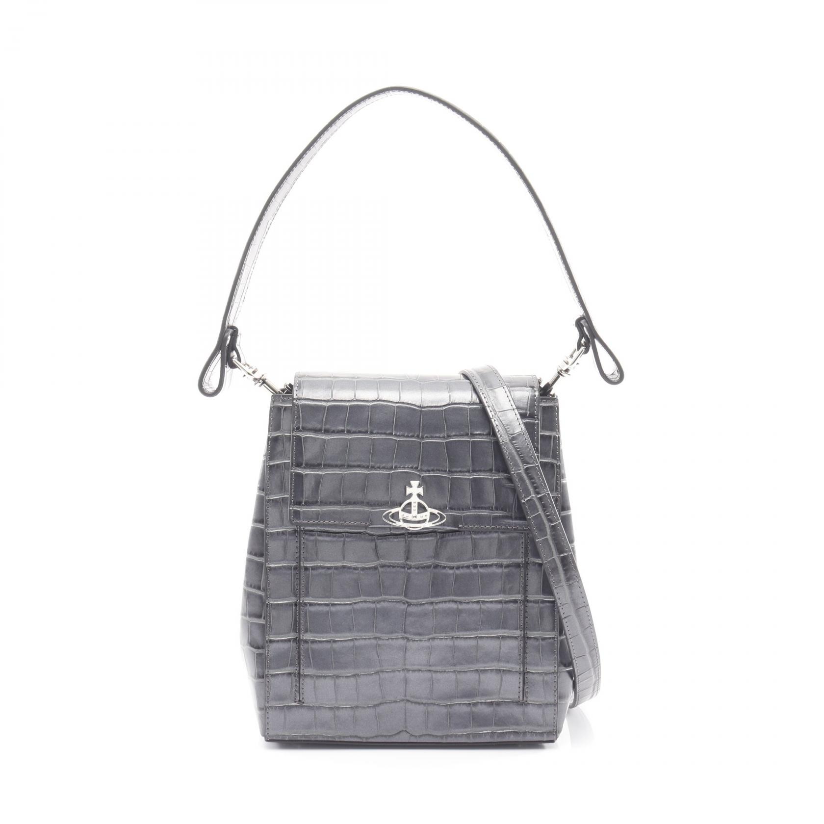 ヴィヴィアンウエストウッド Vivienne Westwood ROSEMARY SHOULDER BAG ハンドバッグ バッグ レザー グ..