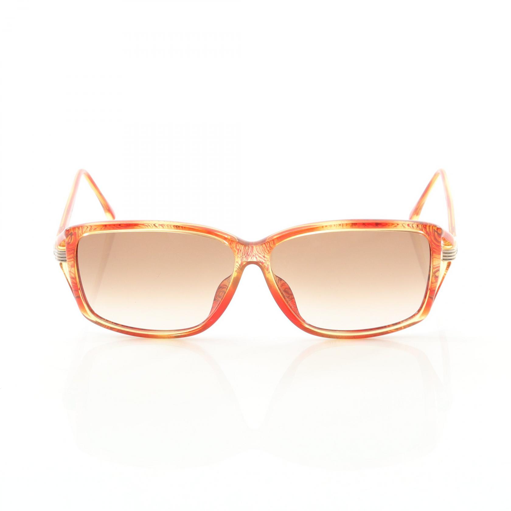 クリスチャンディオール Christian Dior サングラス 衣料品 プラスチック ボルドー系 【中古】