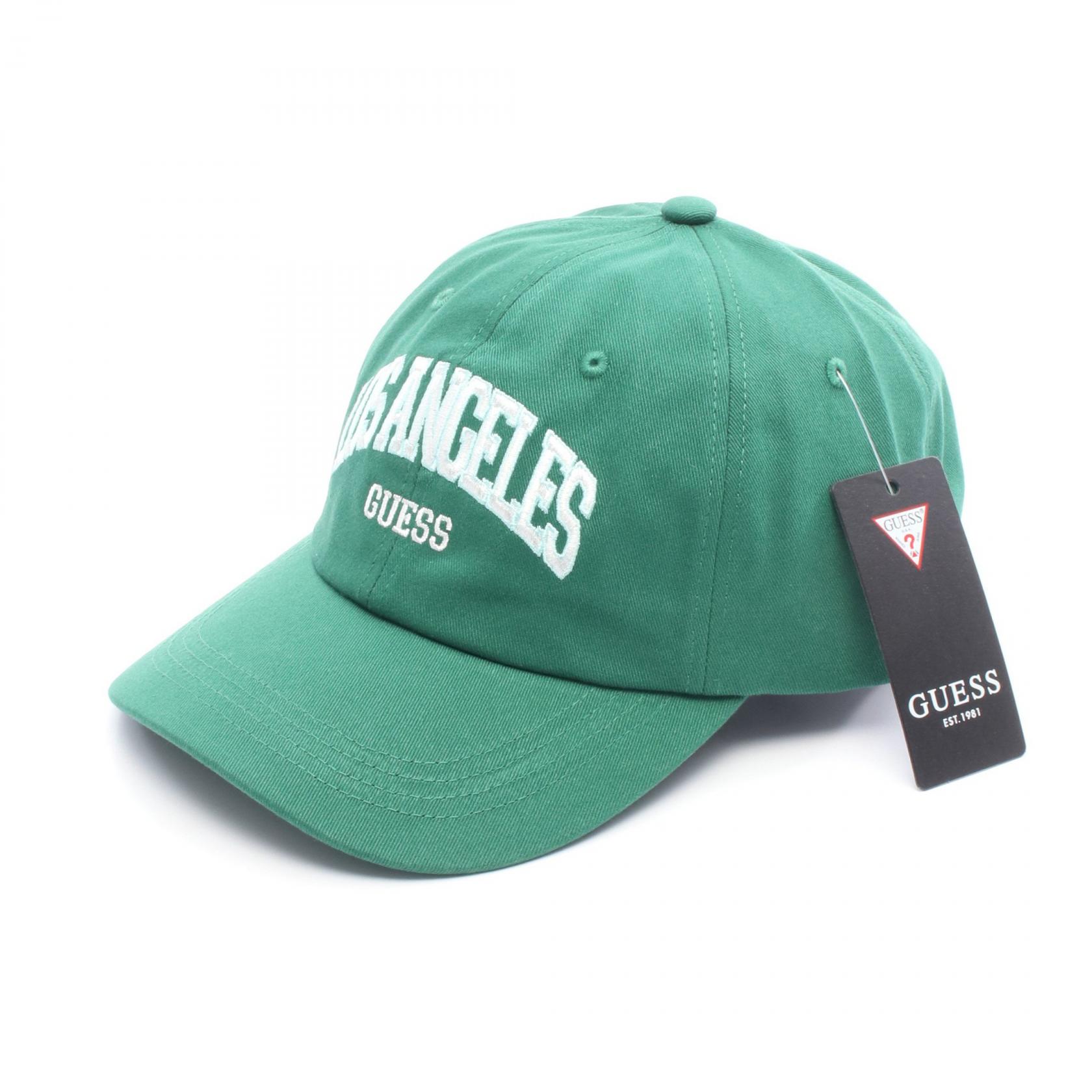 ゲス Guess キャップ 帽子 コットン グリーン系 MO1A1252DS 【新品】