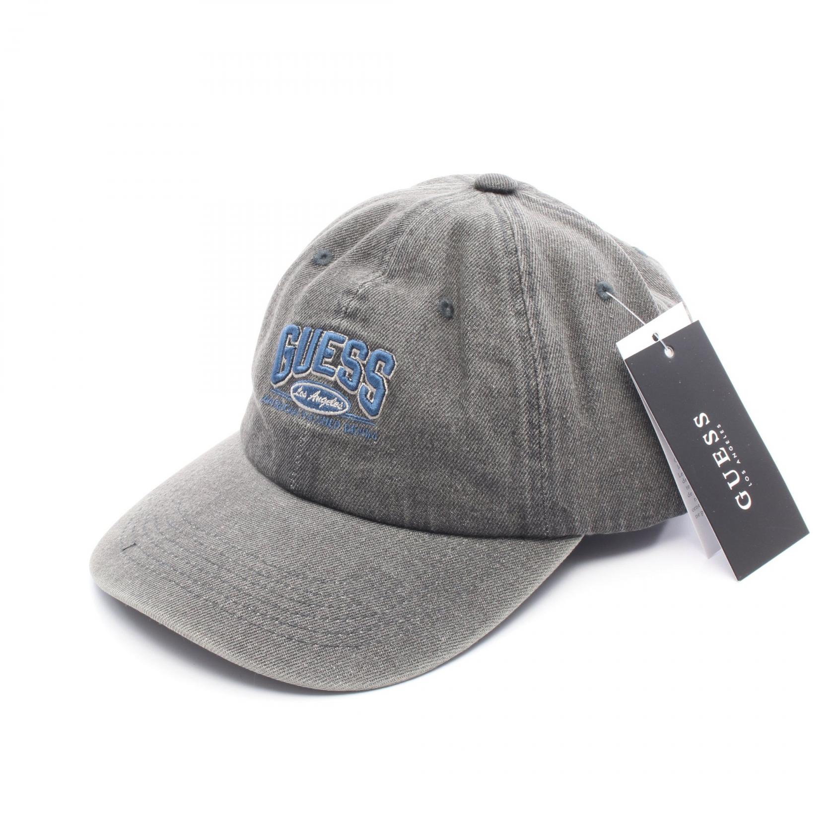 ゲス Guess デニム キャップ 帽子 コットン グレー系 KP0A1101 【新品】