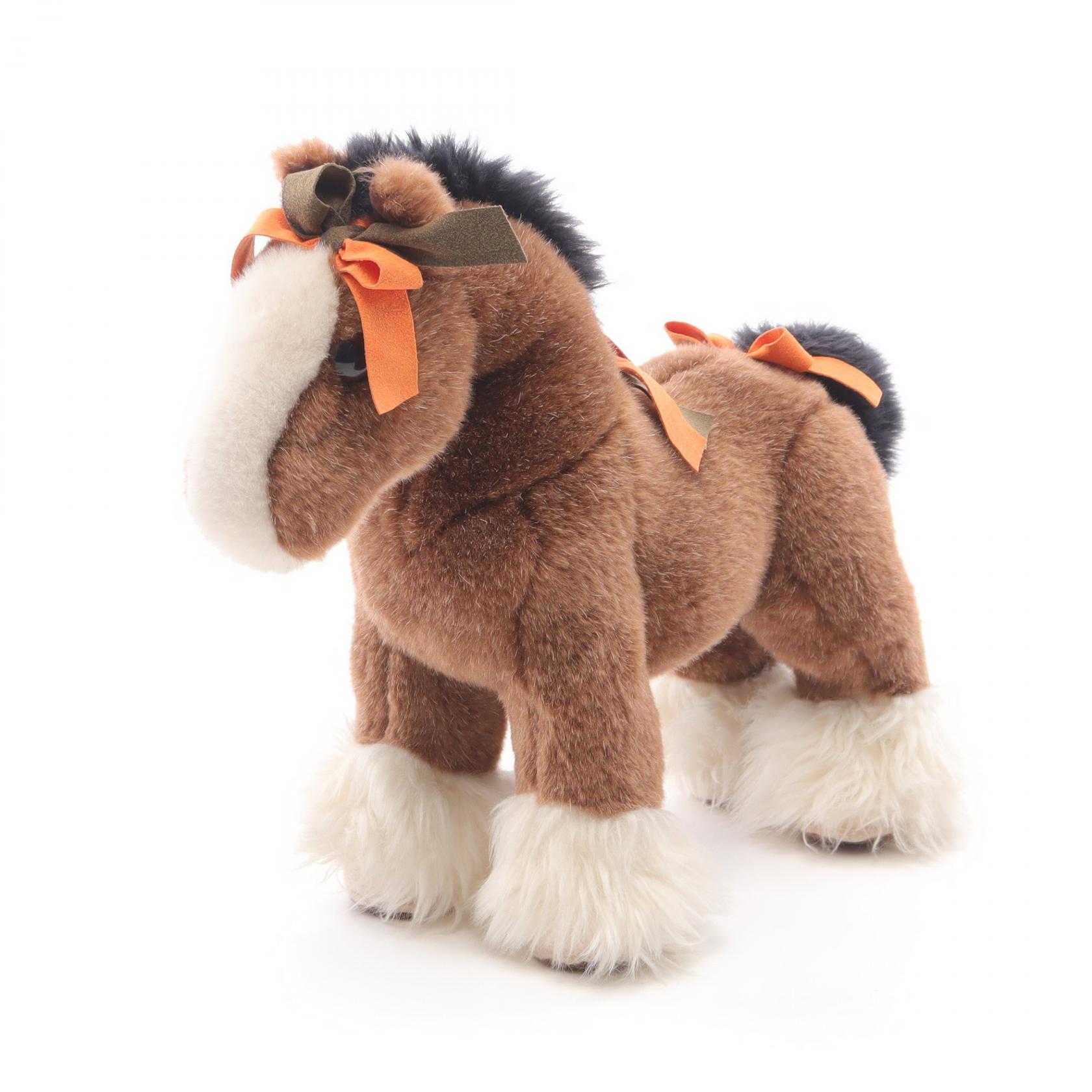 エルメス HERMES エルミーPPM ぬいぐるみ アクセサリー スウェード アクリル ブラウン系 / アイボリー系 / ブラック系 【中古】