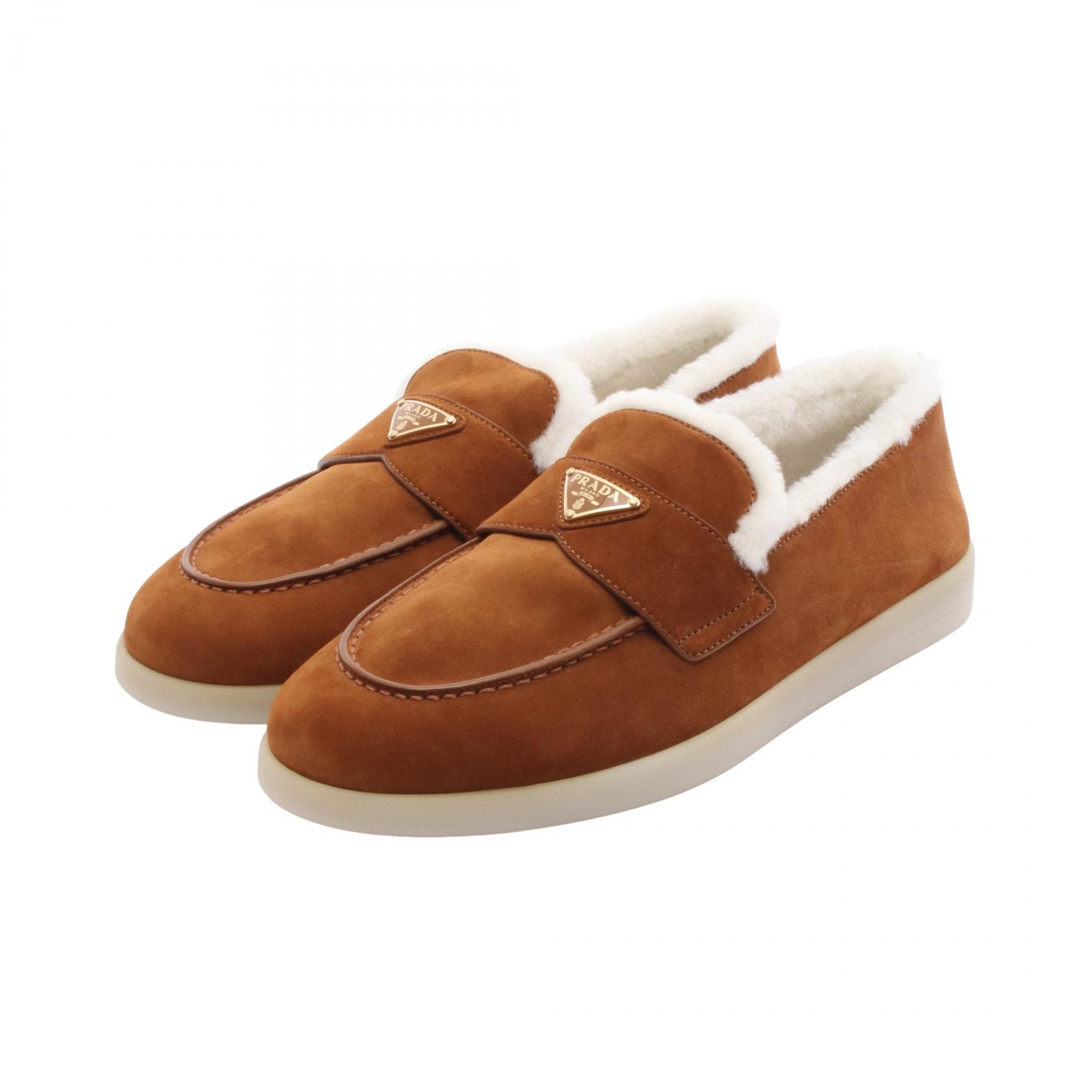 ץ PRADA ȥ饤󥰥 ե  ࡼȥ ֥饦 / ۥ磻ȷ š