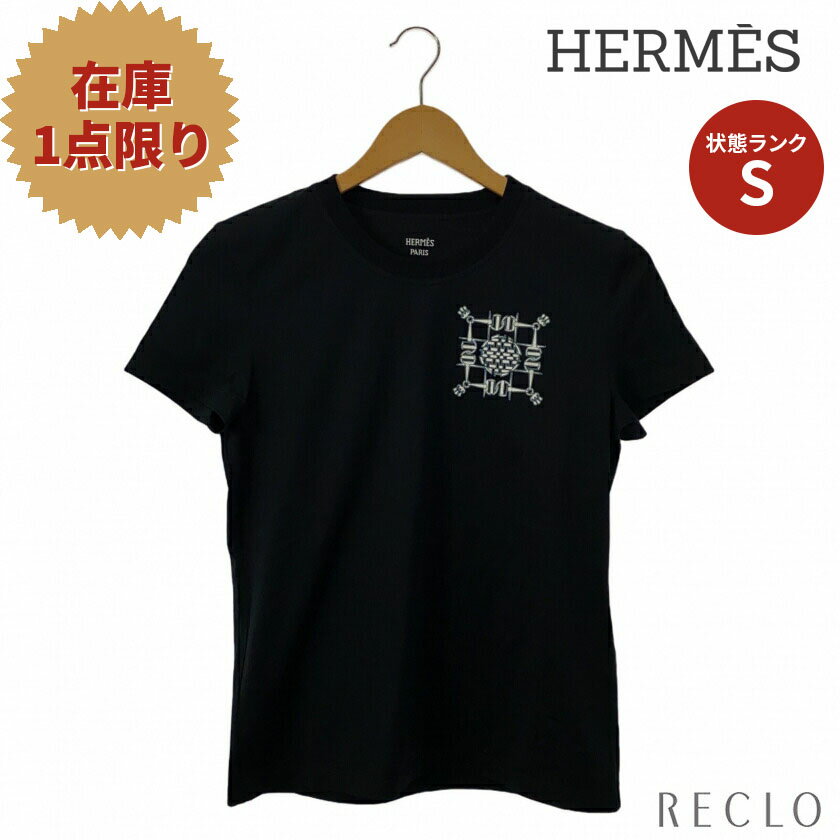 エルメス HERMES Tシャツ Tシャツ コットン ブラック 【中古】のサムネイル