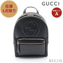 【10周年SALE!!10%OFF以上】グッチ GUCCI ソーホー インターロッキングG バックパック リュックサック レザー ブラック 536192 【中古】 送料無料 美品_10th_all_bg_10th