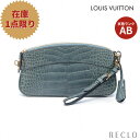 【10周年SALE!!20%OFF以上】ルイヴィトン LOUIS VUITTON ロックイット クラッチバッグ アリゲーター エメラルドグリーン オーダーメイド 【中古】 送料無料 ルイビトン 良品10th_all_2_bg_10th_2