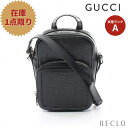 グッチ GUCCI GGエンボス ミニバッグ ショルダーバッグ レザー ブラック 2WAY 658553 【中古】 送料無料 美品