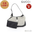 【10周年SALE!!10%OFF以上】グッチ GUCCI ジャッキー ワンショルダーバッグ レザー ホワイト ブラック パンチング ポーチ付き 00963 【中古】 送料無料10th_all_2_bg_10th_2