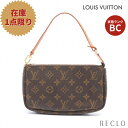 【10周年SALE!!10%OFF以上】ルイヴィトン LOUIS VUITTON ポシェットアクセソワール モノグラム ハンドバッグ PVC レザー ブラウン M51980 【中古】 送料無料 ルイビトン_10th_all_bg_10th