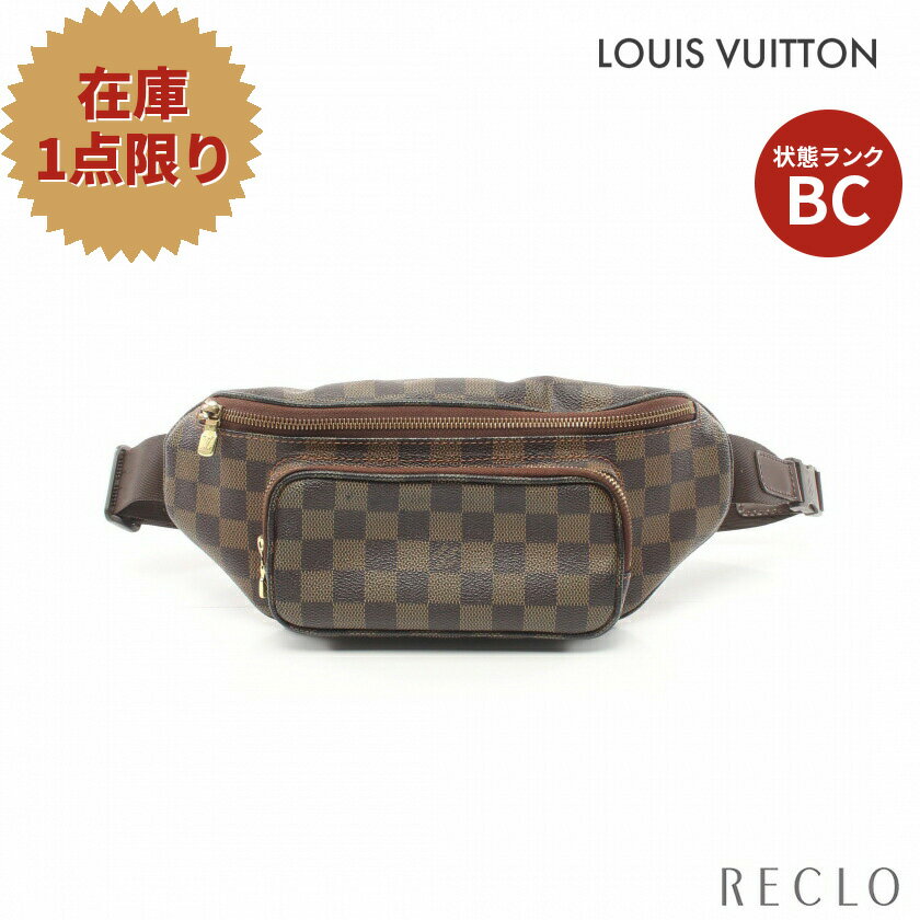 ルイヴィトン LOUIS VUITTON バムバッグ メルヴィール ダミエエベヌ ボディバッグ ウエストバッグ PVC レザー ブラウン N51172 【中古】 送料無料 ルイビトン