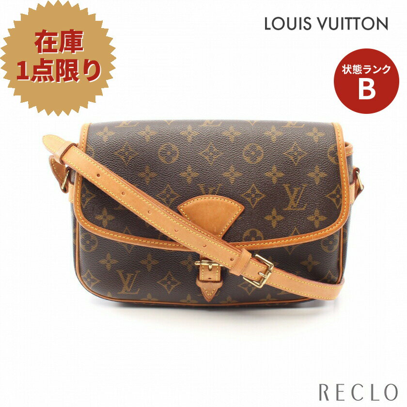 【10周年SALE 10 OFF以上】ルイヴィトン LOUIS VUITTON ソローニュ モノグラム ショルダーバッグ PVC レザー ブラウン M42250【中古】 送料無料 ルイビトン10th_all_2_bg_10th_2