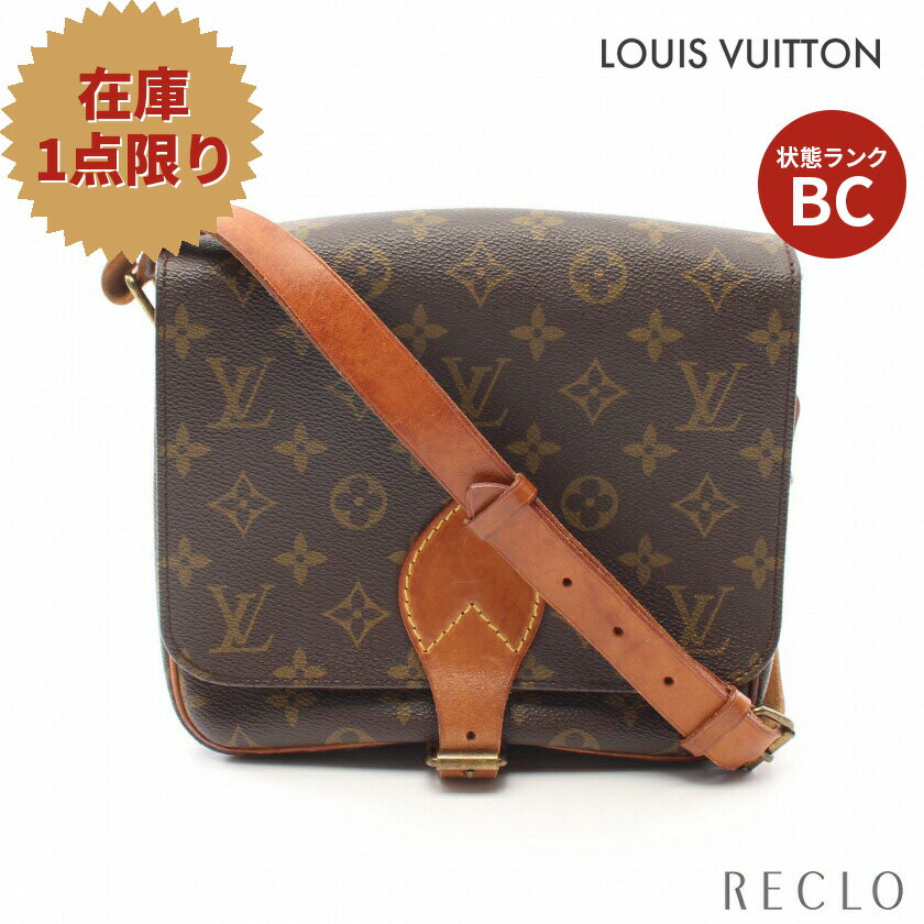 ルイヴィトン LOUIS VUITTON カルトシエールMM モノグラム ショルダーバッグ PVC レザー ブラウン M51253 送料無料 ルイビトン_2406ss_all_bg_0604