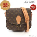 【10周年SALE!!10%OFF以上】ルイヴィトン LOUIS VUITTON サンクルーGM モノグラム ショルダーバッグ PVC レザー ブラウン M51242【中古】 送料無料 ルイビトン_10th_all_bg_10th