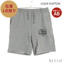 【10周年SALE!!45%OFF以上】ルイヴィトン LOUIS VUITTON LOUIS VUITTON × NIGO Printed Heart ショート スウェットパンツ コットン グレー 22SS 【中古】 送料無料 ルイビトン 良品_10th_all_apa_10th