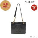 【10周年SALE!!15%OFF以上】シャネル CHANEL ココマーク チェーンショルダーバッグ ラムスキン ブラック ゴールド金具 ヴィンテージ 【中古】 送料無料_10th_all_bg_10th