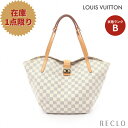 【10周年SALE!!10%OFF以上】ルイヴィトン LOUIS VUITTON サリナPM ダミエアズール ショルダーバッグ トートバッグ PVC レザー ホワイト N41208【中古】 送料無料 ルイビトン_10th_all_bg_10th