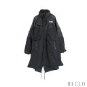 ナイキ NIKE NIKE × Sacai Trench Jacket ロングコート モッズコート ブラック フード付き DQ9028-010【中古】 送料無料