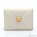 @eBmK@[j VALENTINO GARAVANI ROMAN STUD FLAP FRENCH WALLET [}X^bY ܂z U[ ItzCg yÁz