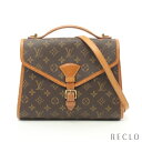 ルイヴィトン LOUIS VUITTON ベルエア モノグラム ハンドバッグ PVC レザー ブラウン 2WAY M51122【中古】