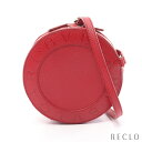 ブルガリ BVLGARI ブルガリブルガリ ショルダーバッグ レザー レッド 【中古】