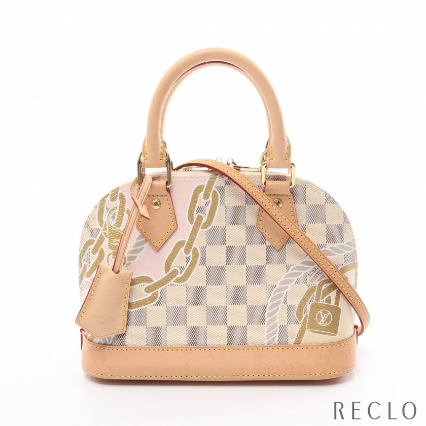 륤ȥ LOUIS VUITTON BB ߥ Ρƥ ϥɥХå PVC 쥶 ۥ磻 ޥ顼 2...