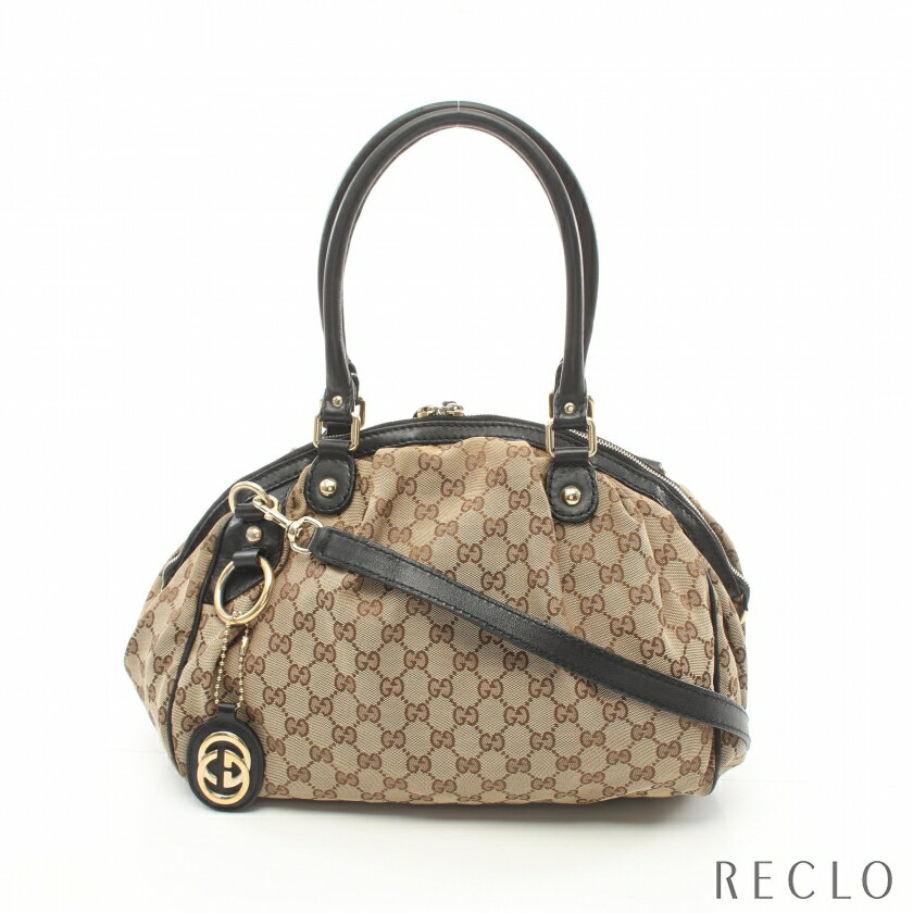 SALE 10%OFFʾۥå GUCCI  GGХ ϥɥХå Х 쥶 ١ ֥å 2WAY 223974š