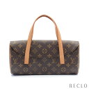 【商品番号】889557【ブランド】ルイヴィトン LOUIS VUITTON【商品名】ルイヴィトン LOUIS VUITTON ソナチネ モノグラム ハンドバッグ PVC レザー ブラウン M51902【査定結果】B【型番】 M51902【サイズ】縦（中央）：14cm、横（上部）：28cm、横（下部）：28.5cm、マチ：6cm、持ち手：40cm【素材】PVC レザー【カラー】ブラウン【製造番号】VI0023【仕様】-【付属品】-【特記事項】-【区分】レディース：バッグ：ハンドバッグ【商品詳細】角：スレ持ち手：ヒビワレ【問い合わせ番号】PD-0000889557