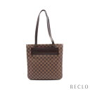 ルイヴィトン LOUIS VUITTON クリフトン ダミエエベヌ ショルダーバッグ トートバッグ PVC レザー ブラウン N51149【中古】