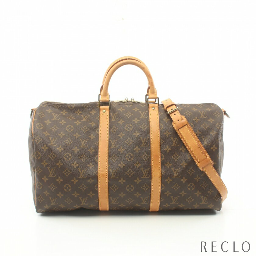 륤ȥ LOUIS VUITTON ݥ Хɥꥨ50 Υ ܥȥХå PVC 쥶 ֥饦 2WAY M4...