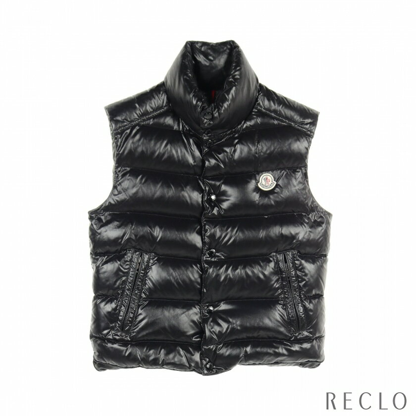 モンクレール MONCLER TIB ダウンベスト ナイロン ブラック 43350【中古】