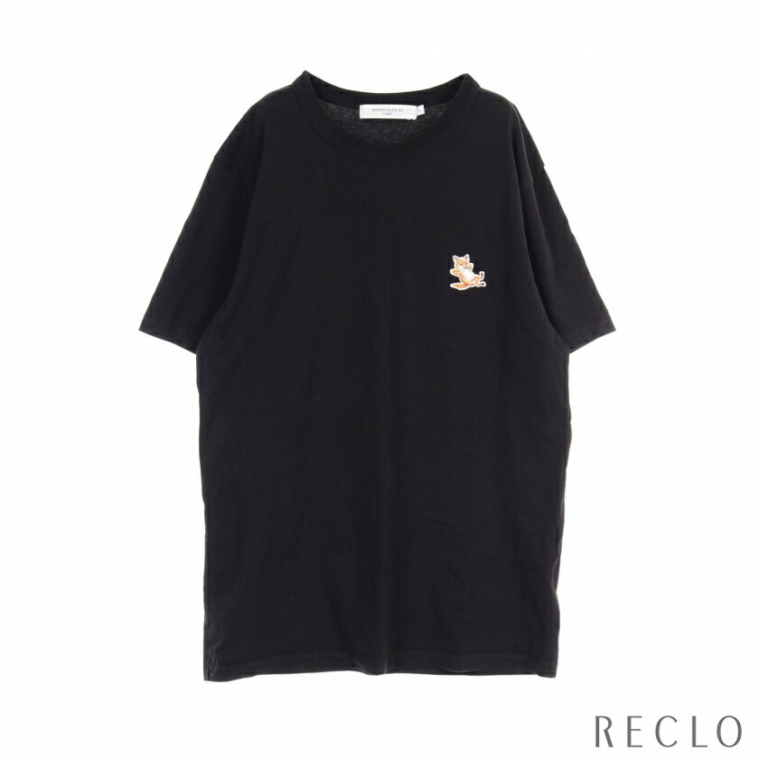 ]Lcl MAISON KITSUNE CHILLAX FOX PATCH CLASSIC TVc N[lbN Rbg ubN yÁz