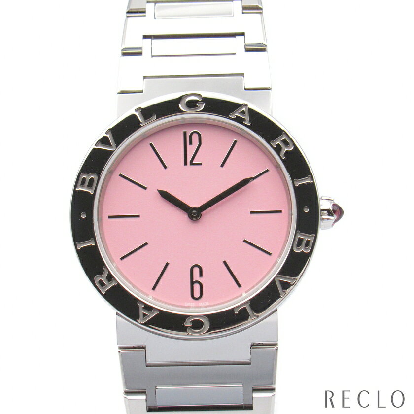 ブルガリ BVLGARI ブルガリ ブルガリ レディース 腕時計 クオーツ ステンレススチール ピンク 【中古】のサムネイル