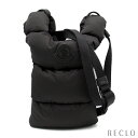 モンクレール MONCLER ショルダーバッグ ショルダーバッグ ポリアミド ブラック 【中古】