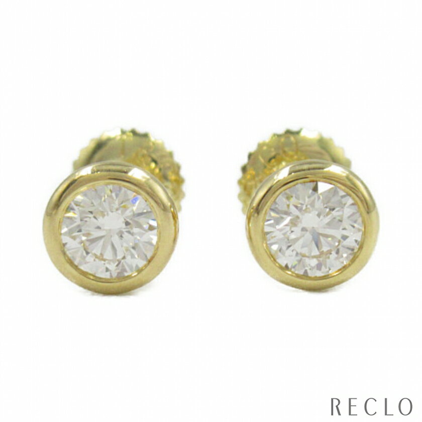 ティファニー TIFFANY & Co. バイザヤード ピアス ピアス K18（イエローゴールド） ダイヤモンド クリア 【中古】のサムネイル