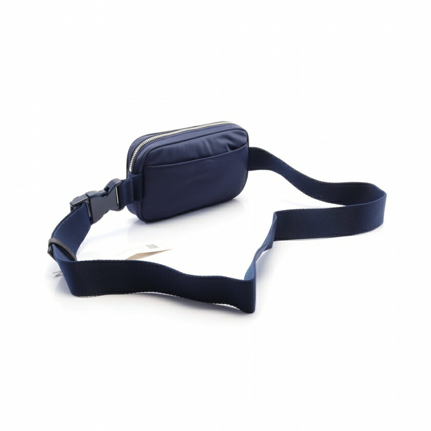 トリーバーチ TORY BURCH VIRGINIA BELT BAG ボディバッグ ウエストバッグ ナイロン ネイビー 149530403【中古】