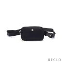 トリーバーチ TORY BURCH VIRGINIA BELT BAG ボディバッグ ナイロン ブラック 【中古】