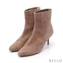 ジミーチュウ JIMMY CHOO ブーツ スエード グレーベージュ 【中古】